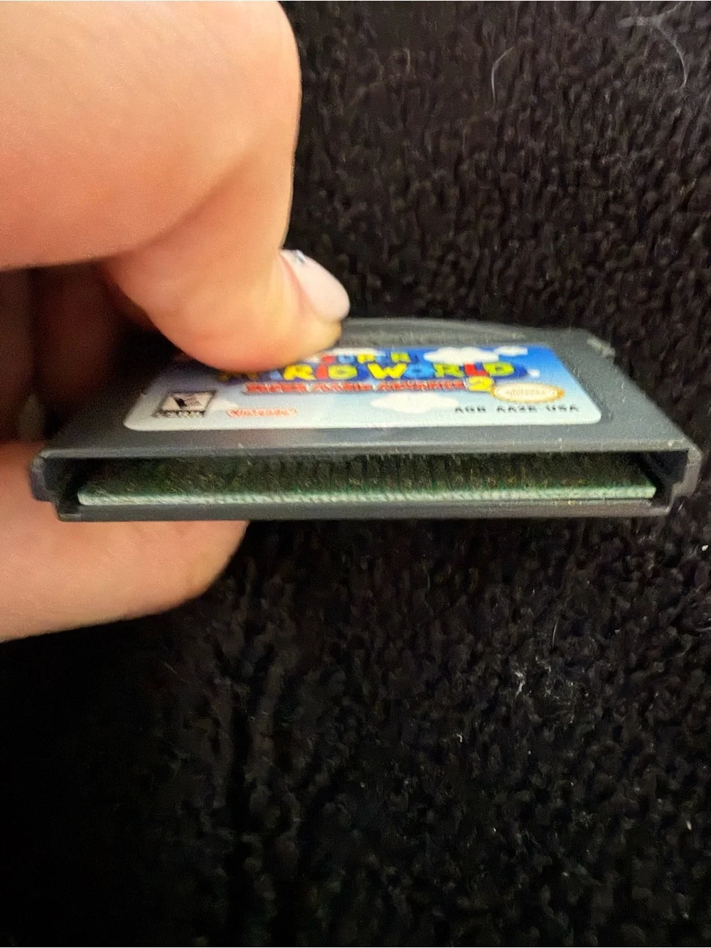 GBA Super Mario World super Mario advance2 *untested